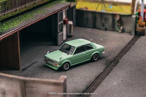 Modelo a escala 1:64 Light Green Road64 Series miniatura 4