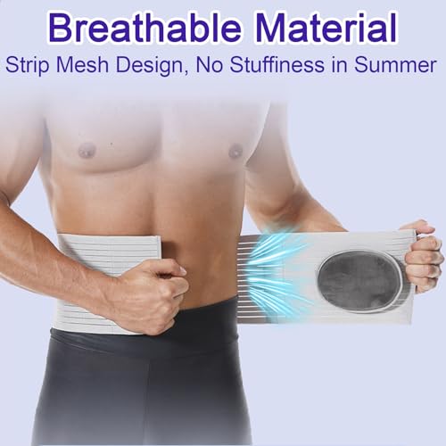 Faja para Hernia Umbilical Unisex con Almohadillas de Compresión miniatura 5