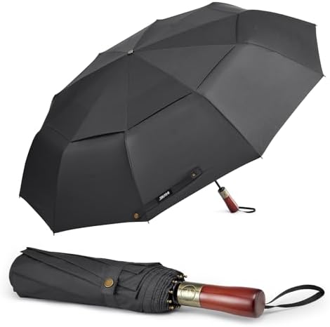 G4Free 54 Inch Large Windproof Golf Umbrella Compact Umbrellas for Rain