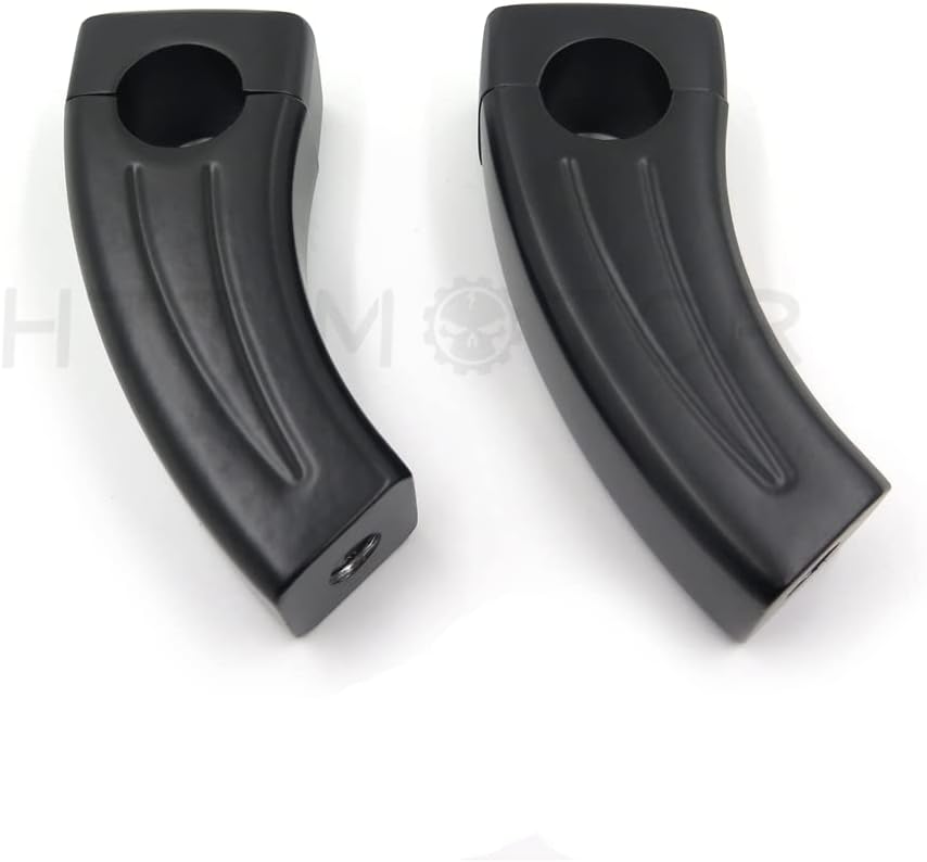 HTTMT XH6014-001-1"- Black Handlebar Risers Compatible with Suzuk Boulevard Intruder Volusia V-Star Vmax
