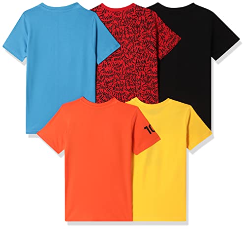 Image of Amazon Brand - Jam & Honey Boy's Regular Fit T-Shirt