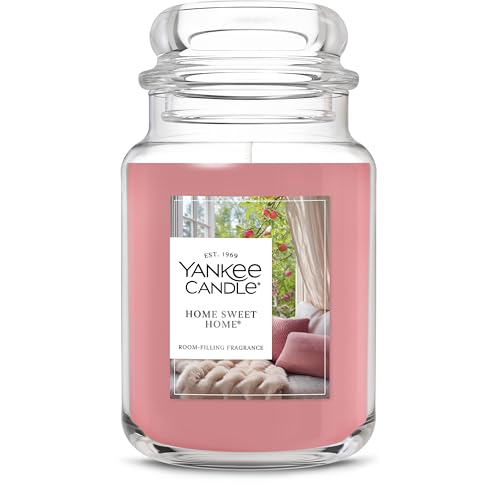 Yankee Candle Large Jar Scented Candle with up to 150 Hour Burn Time, Premium Plant Wax Blend for...