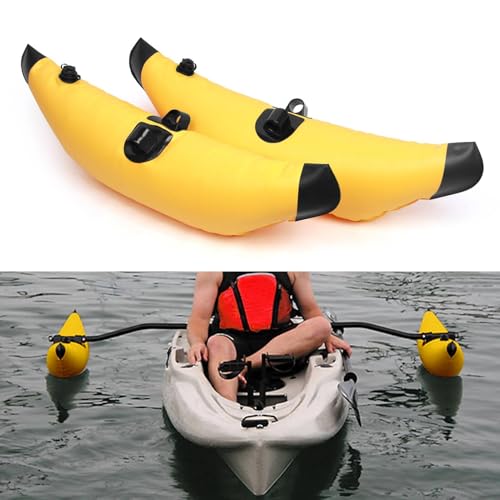 GEERYZHE Estabilizador de Estabilizador para Kayak, Canoa, Barco de PVC, Estabilizador Inflable de PVC para Kayak Estabilizador de Estabilizador para Kayak, Canoa, Barco de PVC