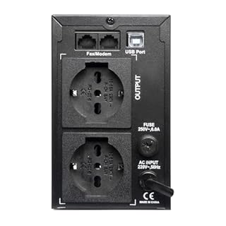 VulTech UPS1400VA-LFP Gruppo di continuità UPS Serie LFP al litio potenza 1400VA 700Watt con batterie litio Garanzia 2 anni, protezione Blackout, sbalzi di tensione per Pc, videosorveglianza, AVR