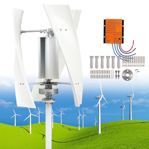 Kit générateur éolien 8000W contre les coupures de courant avec contrôleur