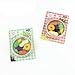 8 Cards - Creative Bagged Vegetable and Fruit erasers, Primary School Student prizes, Learning and exam Classroom Stationery - Color