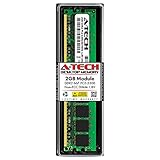 A-Tech 2GB DDR2 667MHz UDIMM PC2-5300 CL5 1.8V DIMM Non-ECC Unbuffered Desktop RAM Memory Module