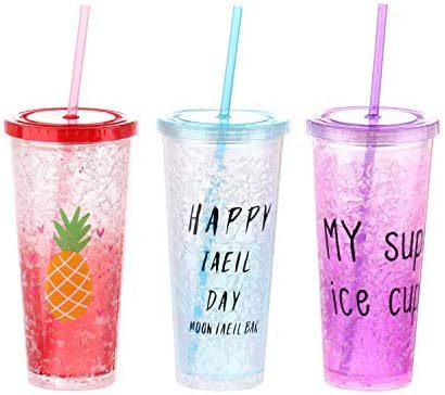 Dakoufish 11 Inch Long Reusable Replacement Plastic Glitter Drinking Straws for 30 oz & 20 oz Mason Jar,Tumblers, Set of 12 with Cleaning Brush(11inch, 6color)