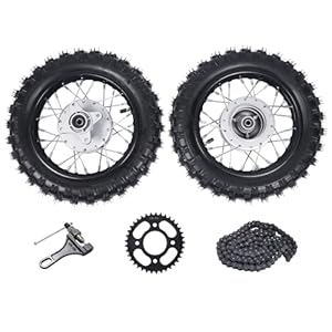 2.5-10&Quot; Rear Wheel Tire Assembly/10&Quot; Rim Diameter Rear Wheel Rim Tyre For 50Cc 70Cc 90Cc 110Cc Dirt Pit Bike Crf50 Drz70 Pw50 (Us Stock) 11 41xewnyez l. sl500 . ss300