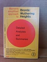 Barron's Simplified Approach to Bronte: Wuthering Heights B002KP7844 Book Cover