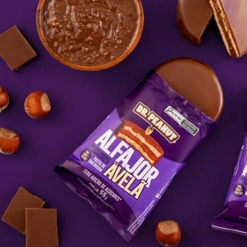 Dr. Peanut Alfajor (Display 12 Unid. 55G) Avelã