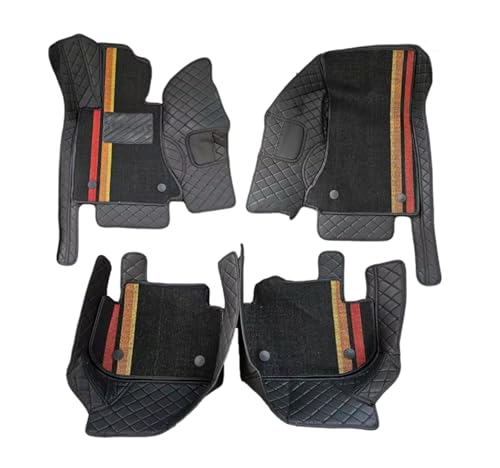 Tapis de sol noir double couche anti-saleté BMW Série 6 E64 Cabriolet protège moquette