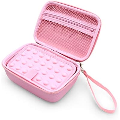 CASEMATIX Clipper Guard Holder With 12 Blade Case Slots - Compatible With Oster, Andis, BaBylissPRO, Wahl - Metal Blade Holder Top Pocket - Case Only