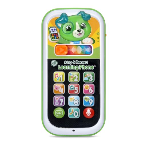 LeapFrog Scout's Ring and Record Learning Phone, Infant Pretend-Play Toy