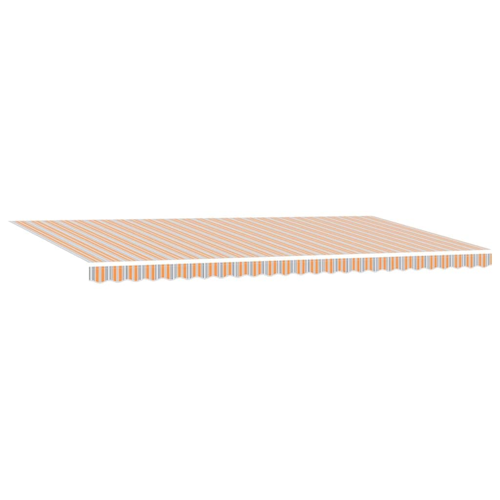 Toldo extensible con brazo articulado de aluminio, 600 x 300 cm