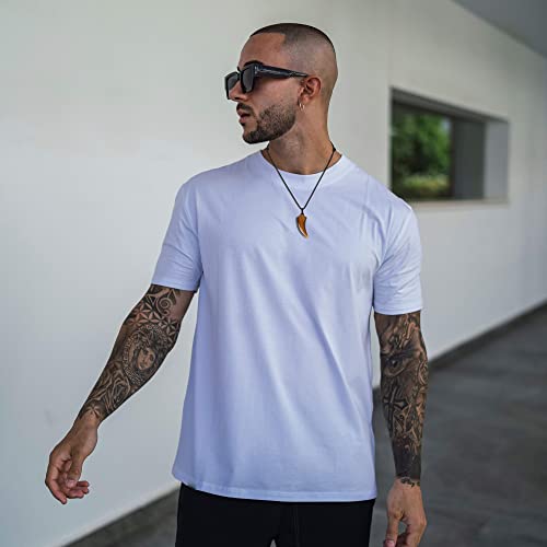 COAI Wolf Tooth Healing Crystal Stone Necklace4