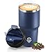 HoneyHolly Termos Caffè 600 ML, Tazza termica Riutilizzabili Prova di Perdite, Bicchiere Termico, Acciaio Inox 304, Travel Mug per Caffè Caldo e Freddo, Latte e Tè immagine