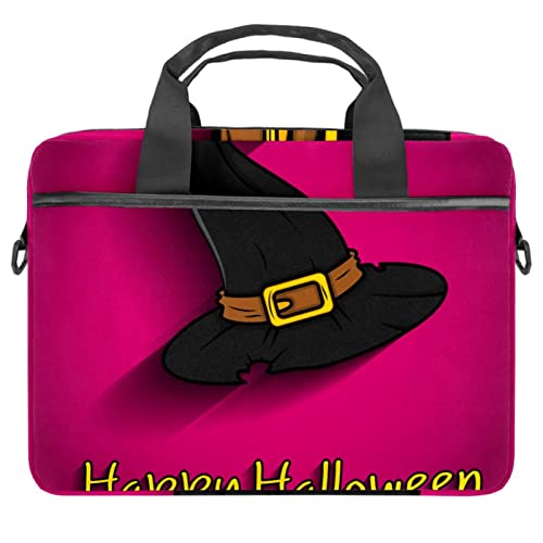 Bolso bandolera de hombro para laptop de 13 a 14.5 pulgadas maletín multicolor diseño de hojas