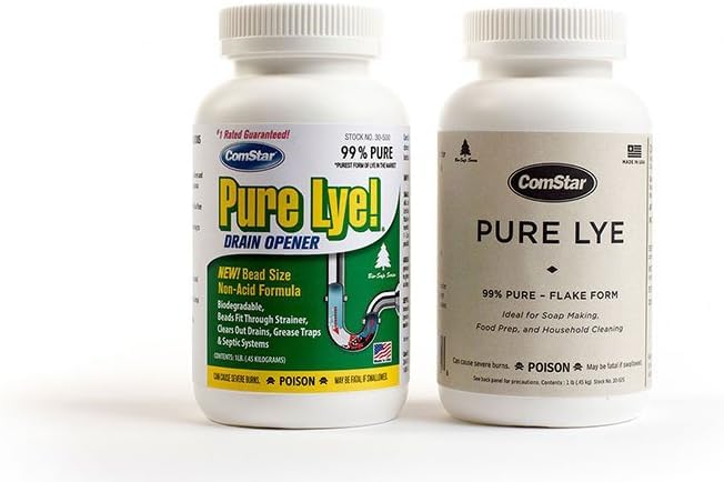 ComStar Pure Lye Drain Opener