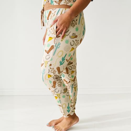 Image of Little Sleepies Women's Pajama Bottoms, Jogger-Style Comfy PJ Pants, Viscose from Bamboo Pajamas, Family Matching Outfits