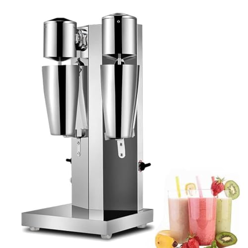 Batidora comercial de acero inoxidable para batidos y batidos, rendimiento resistente, ideal para restaurantes y tiendas de batidos