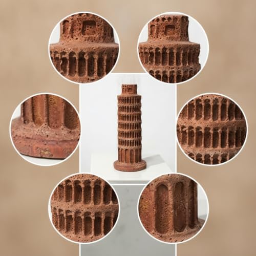 Columna romana de travertino engrosada, pedestal decorativo y pilar para decoradores 6