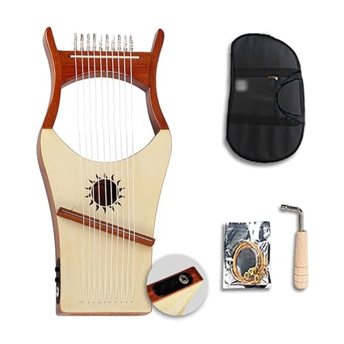 10/16�� �n�[�v �`���[�j���O�����`�t�� �\���� �y�� Lyre Harp �e�B�[���G�C�W���[�̂��߂� �G�� ���y��(10-string-F)