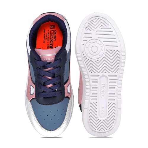 Image of ASIAN Kids FREEDOM-02 Stylish Casual Sneakers with Laces for Boys, Trendy and Comfortable Shoes Perfect, Walking, and Outdoor Play, Lightweight and Durable Design Suitable for Kids