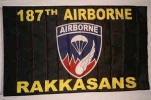 NEOPlex 187th Airborne Rakkasans Traditional Flag