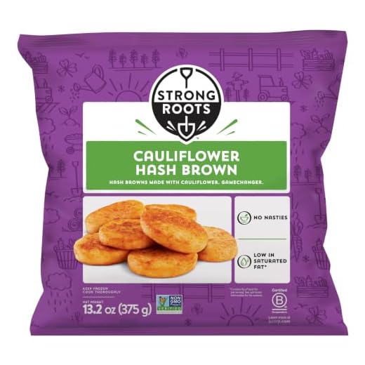 Strong Roots, Hash Browns Cauliflower, 13.3 Ounce
