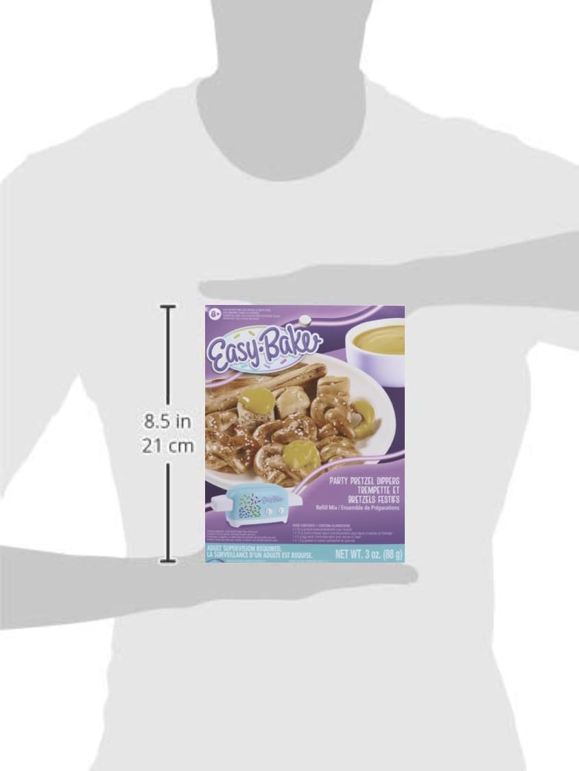 Easy Bake Oven Boy Bundle Includes Oven, Baking Tools with Chef Outfit, Pretzel Mix, and Cookbook