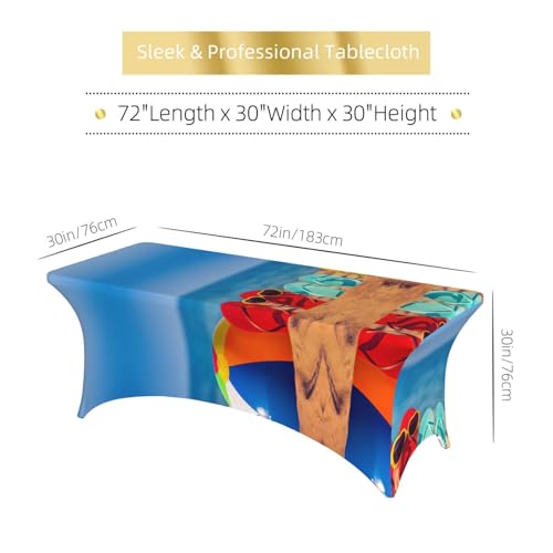 Nappe extensible élasthanne lavable pour masquer et protéger une table - 7