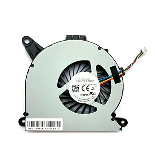 Mllepjdh Radiador para portátil DC5V 0.6A 4 pines 4 cables CPU ventilador silencioso para NUC10i3FNH NUC10i5FNH NUC10i7FNH NUC10i7FNH Ventilador de refrigeración de CPU
