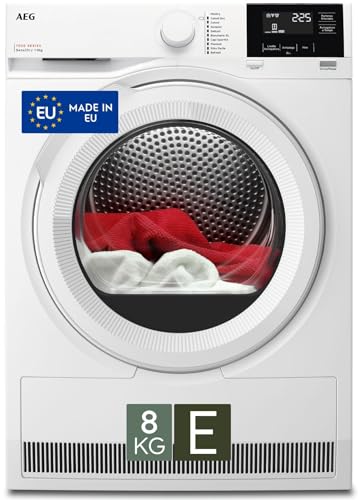 AEG Serie 7000, Asciugatrice a Pompa di Calore, 8 kg,