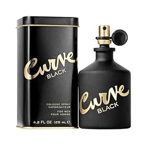 Curve Black For Men, Cologne Spray with Casual Day or Night Scent, 4.2 oz