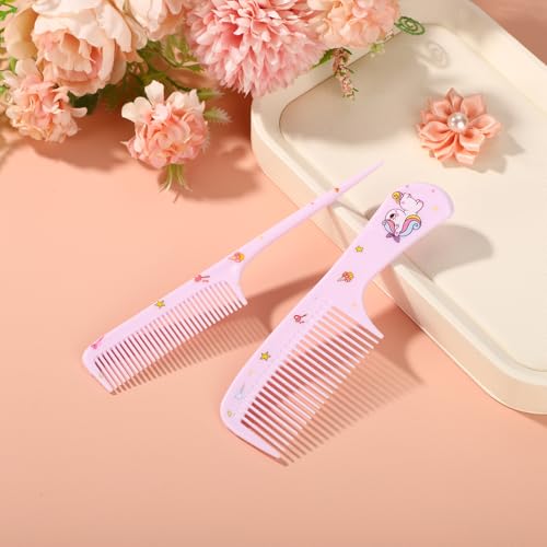 Set de 2 Peines Rosados para Niñas y Mujeres miniatura 4