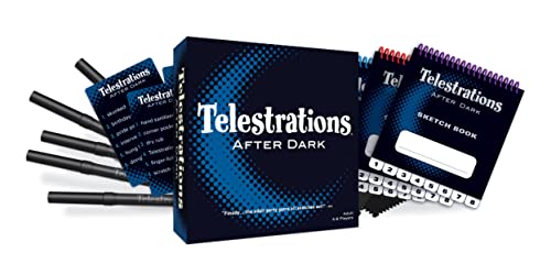 Telestrations After Dark Adult Party Game | Adult Board Game | An Adult Twist On The #1 Party Game Telestrations | The Telephone Game Sketched Out | Ages 17+ #TOP1