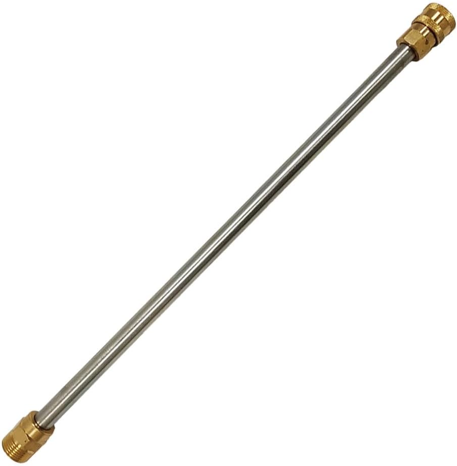 proven part 15" Surface Cleaner 3200 PSI, 25' Hose 1/4" M22xM22, Second Story Chemical Nozzle, Foam Lance, Screw-Type 3/8" Female M22 Female and 4000PSI Gun, 5 Microfiber Mitts and Wand kit