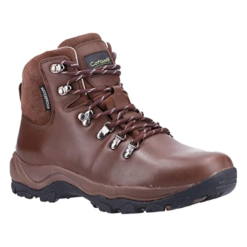 Bottines de randonnée marron Cotswold Barnwood imperméables pour sentier de montagne - 3