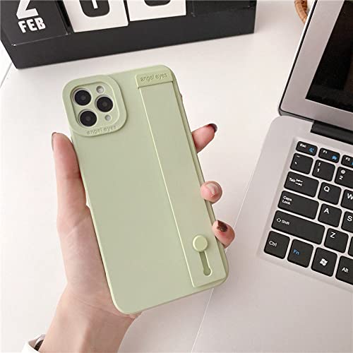 Coque silicone iPhone 12 Pro vert mat haute protection finition soft touch