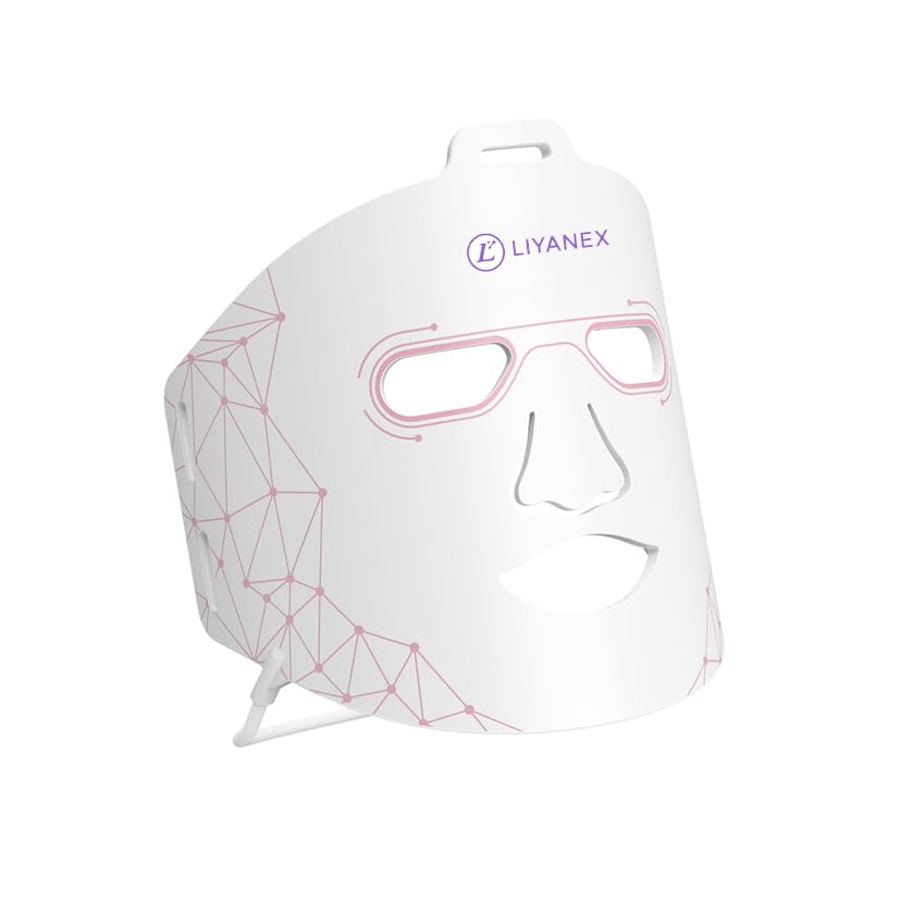 M226 Red Light Therapy for Face LED Face Mask Infrared Light Anti-Aging 3 Modes for Blue Yellow LED