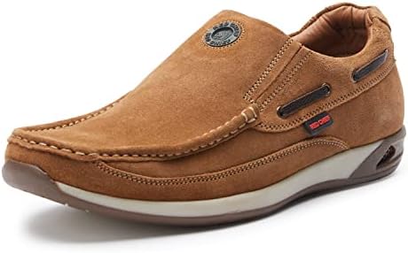 Red Chief Genuine Leather Casual Boat Shoes for Men | Stylish & Comfortable Slip-On Shoes | RC3504