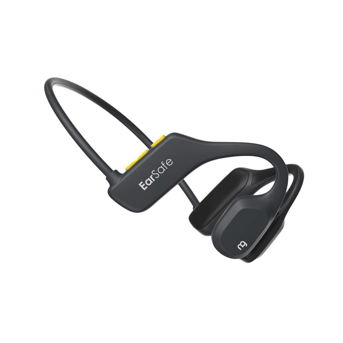 ng Earsafe Pro Bone Conduction Headphone, V5.3 Bluetooth Wireless Open-Ear Design Earphone with 8GB Memory Mp3, IP68 Waterproof for Sport, Swimming, Running, 8h Battery Playtime, Dual Mic (Black)