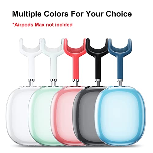 Moloppo For Airpods Max Case Cover, Clear Soft Tpu Skin Anti-Scratch, Transparent Accessories Ultra Protective Cover For Apple Airpods Max(Crystal Clear) #TOP3