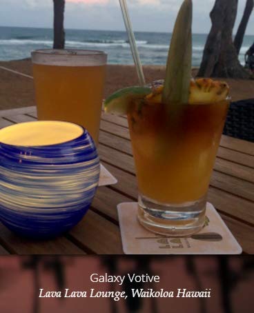 Impulse! Galaxy Votive Blue, Candle Holders, Votive Candle Holders, Small Bud Vase #TOP4