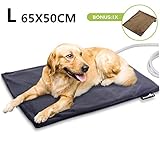 🐾Dale a tu mascota el amor más cálido-- nuestra almohadilla de calefacción para mascotas es muy suave, con cubierta de paño de franela de alta calidad. Al mismo tiempo de mantener caliente, también sirve para promover el sueño de la mascota! Para garantizar el crecimiento saludable de su mascota y la mejor calidad de sueño. El presente producto es adecuado para mascotas con edad avanzada,mascotas con artritis, mascotas recién nacidas, mascotas embarazadas o animales en recuperación de una enfer