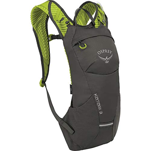 Osprey Katari 3 Bike Hydration Backpack with Hydraulics Reservoir, Lime Stone