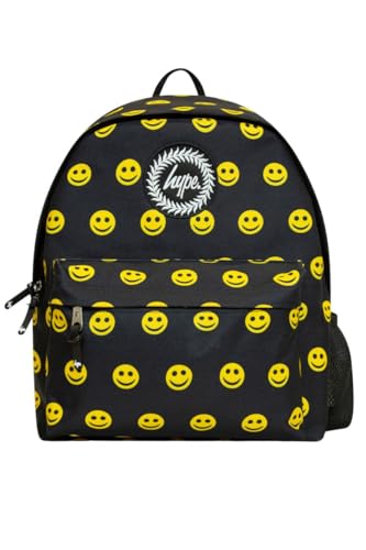 Hype SMILE FACE Backpack Black