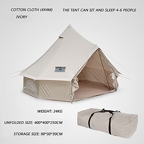 Carpa de Lona GeRRiT Yurt para Camping y Exterior miniatura 2