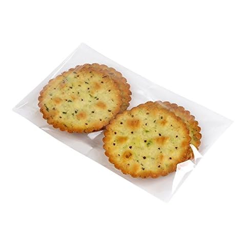 400ct Small Clear Cello Bags Self Sealing 3x5, Adhesive Plastic Bags for Cookies Candy Christmas Birthday Party Decorative Gift (3'' x 5'') Cover